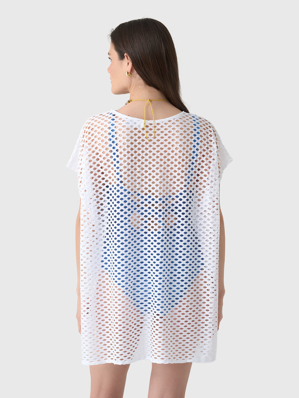 Sea Level Women's Castaway Mesh Kaftan - Saint Bernard
