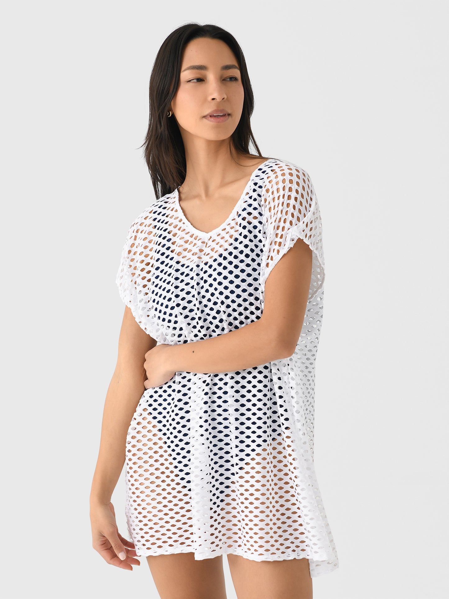 Sea Level Women's Castaway Mesh Kaftan - Saint Bernard