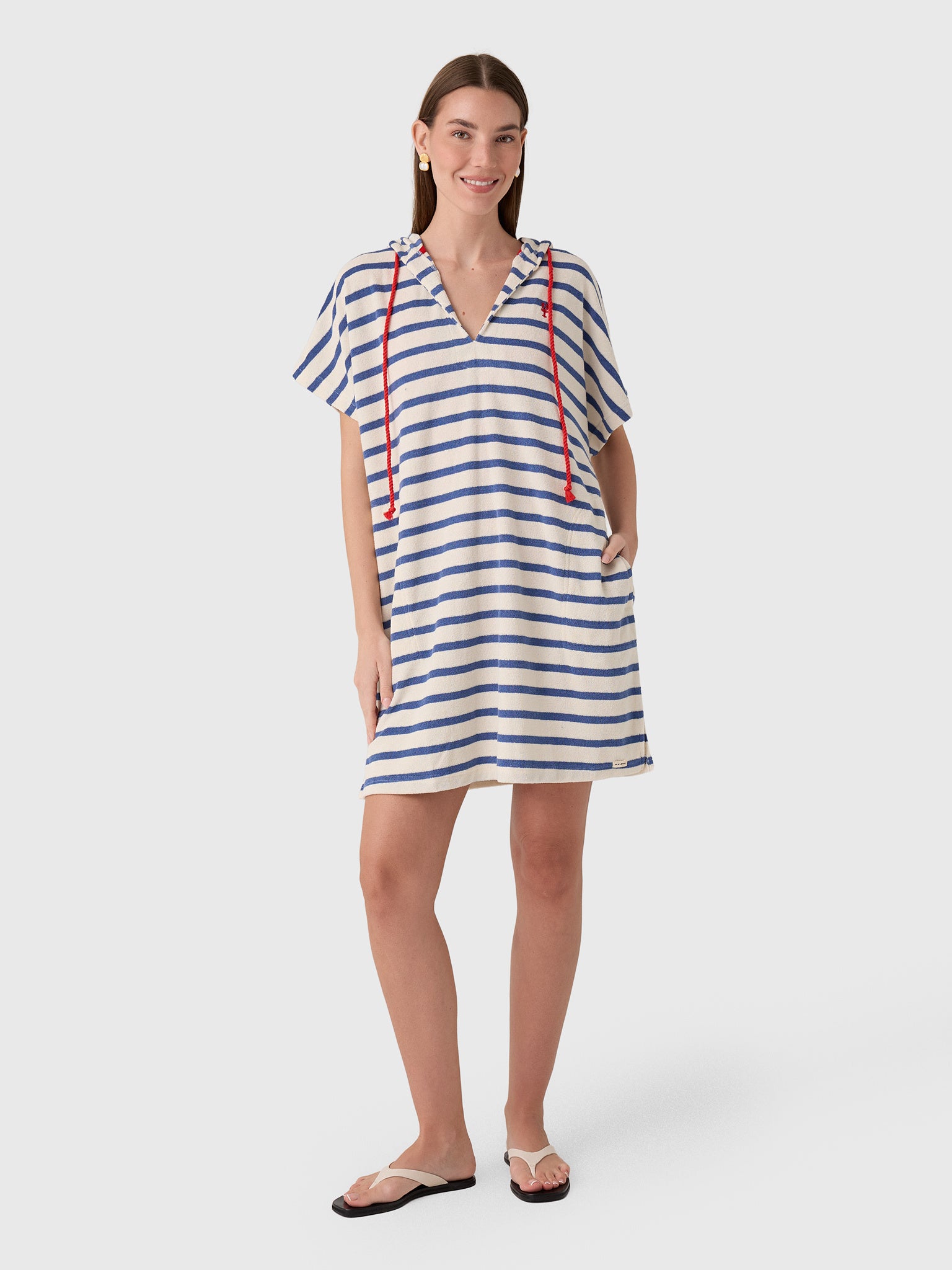 Sea Level Women's Ahoy Beach Poncho - Saint Bernard
