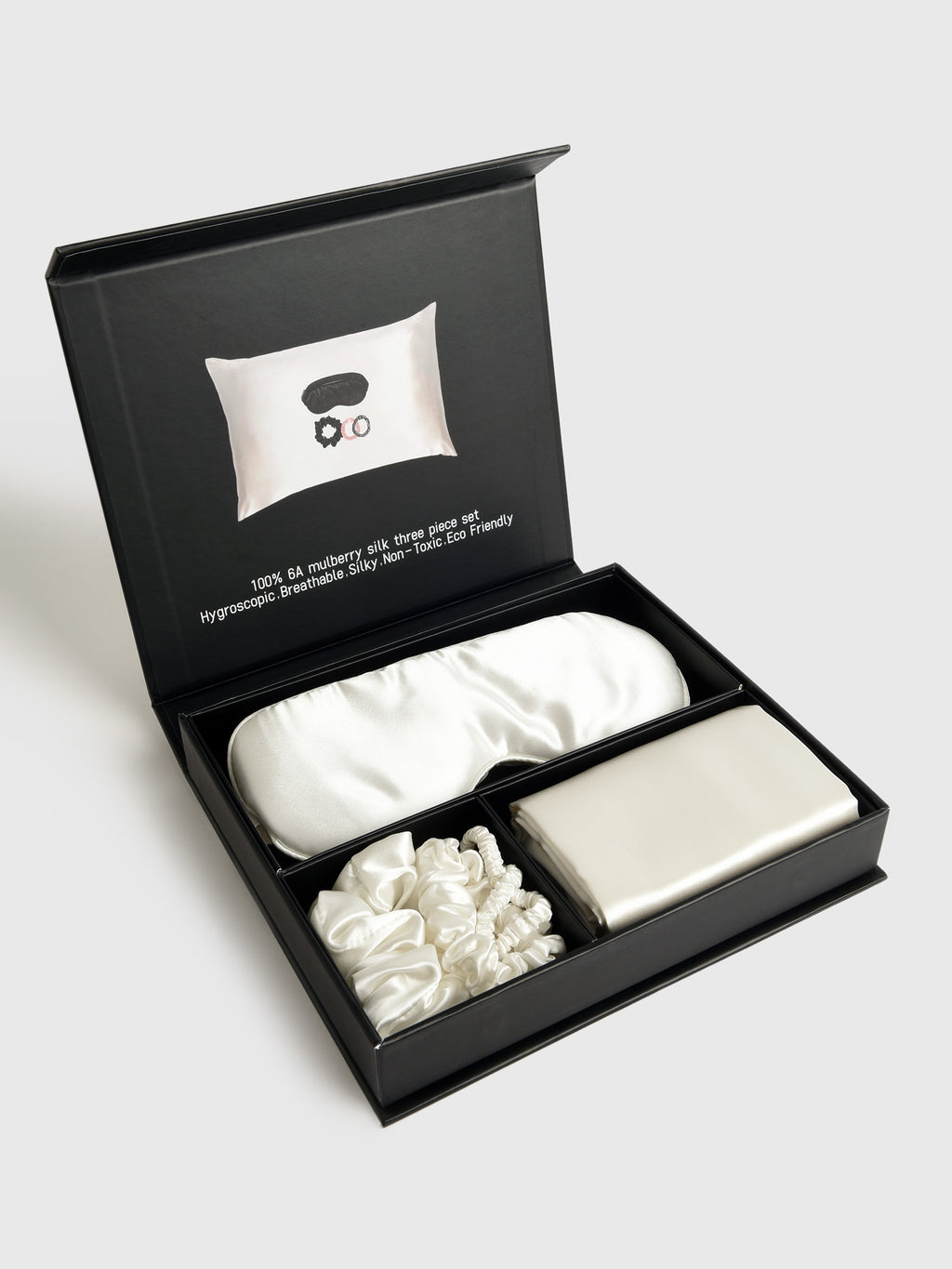 Voyage Et Cie Silk Sleep Set - Saint Bernard