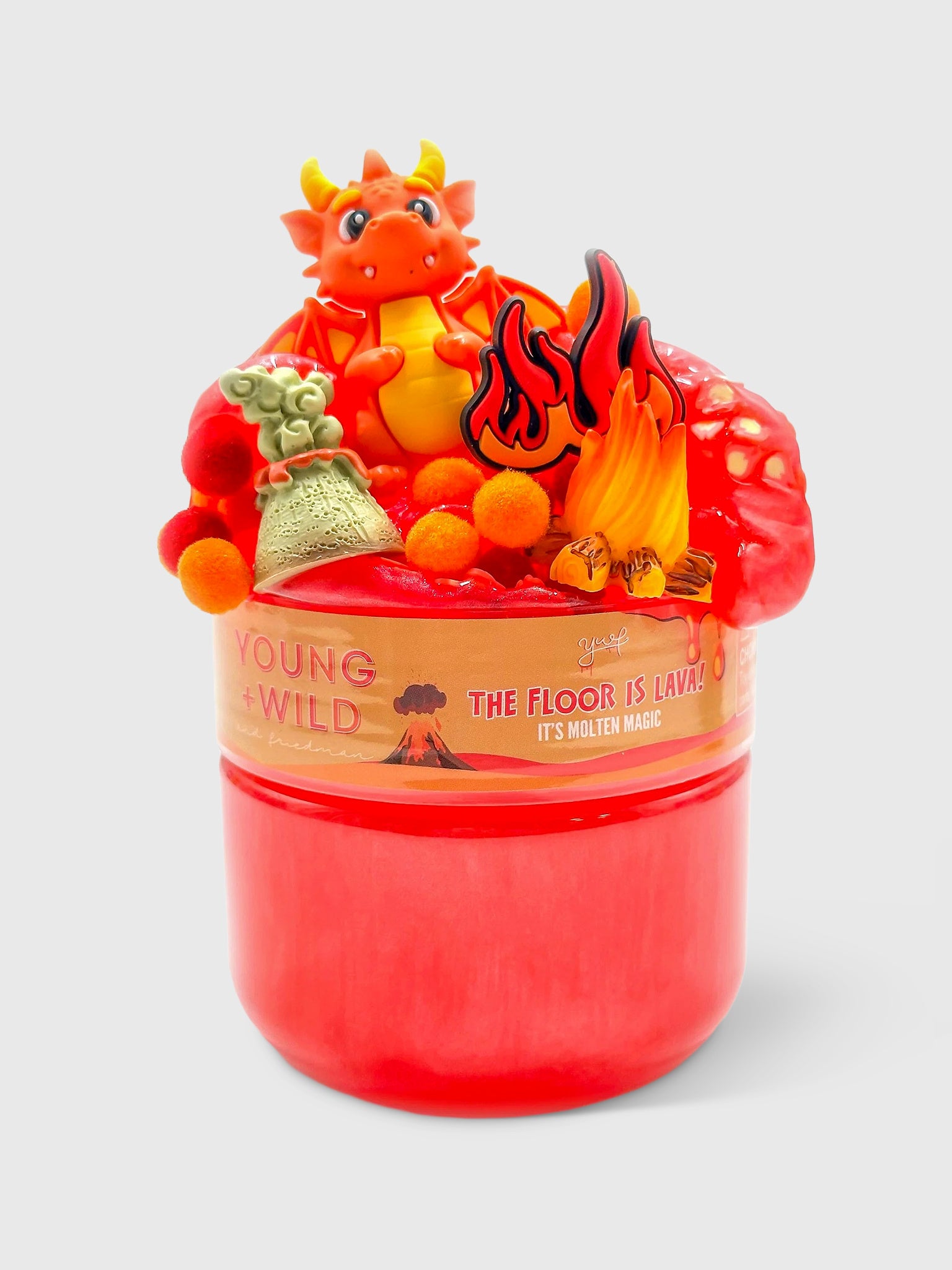 Young, Wild And Friedman Slime Jar - Saint Bernard