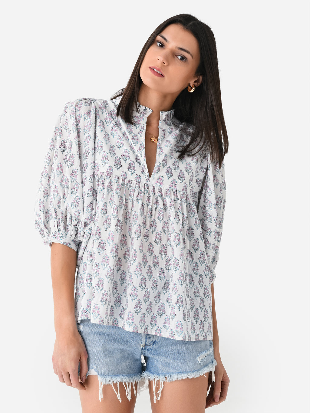 Sur La Vague Women's Blouse - Saint Bernard