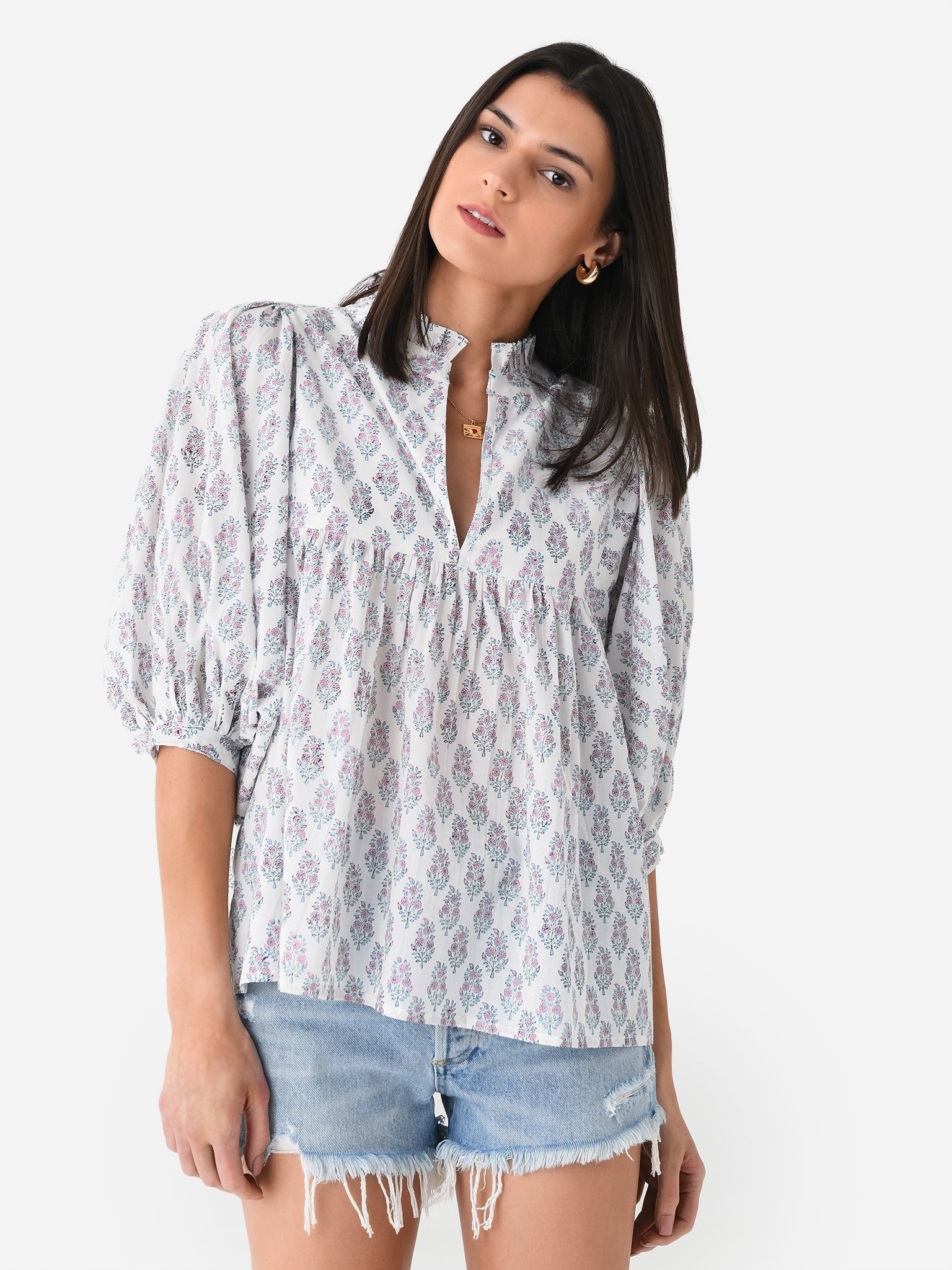 Sur La Vague Women's Blouse - Saint Bernard