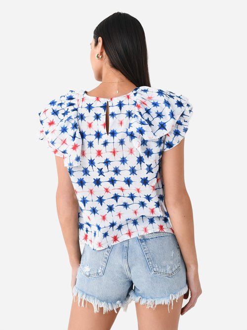 Sur La Vague Women's Ruffle Top