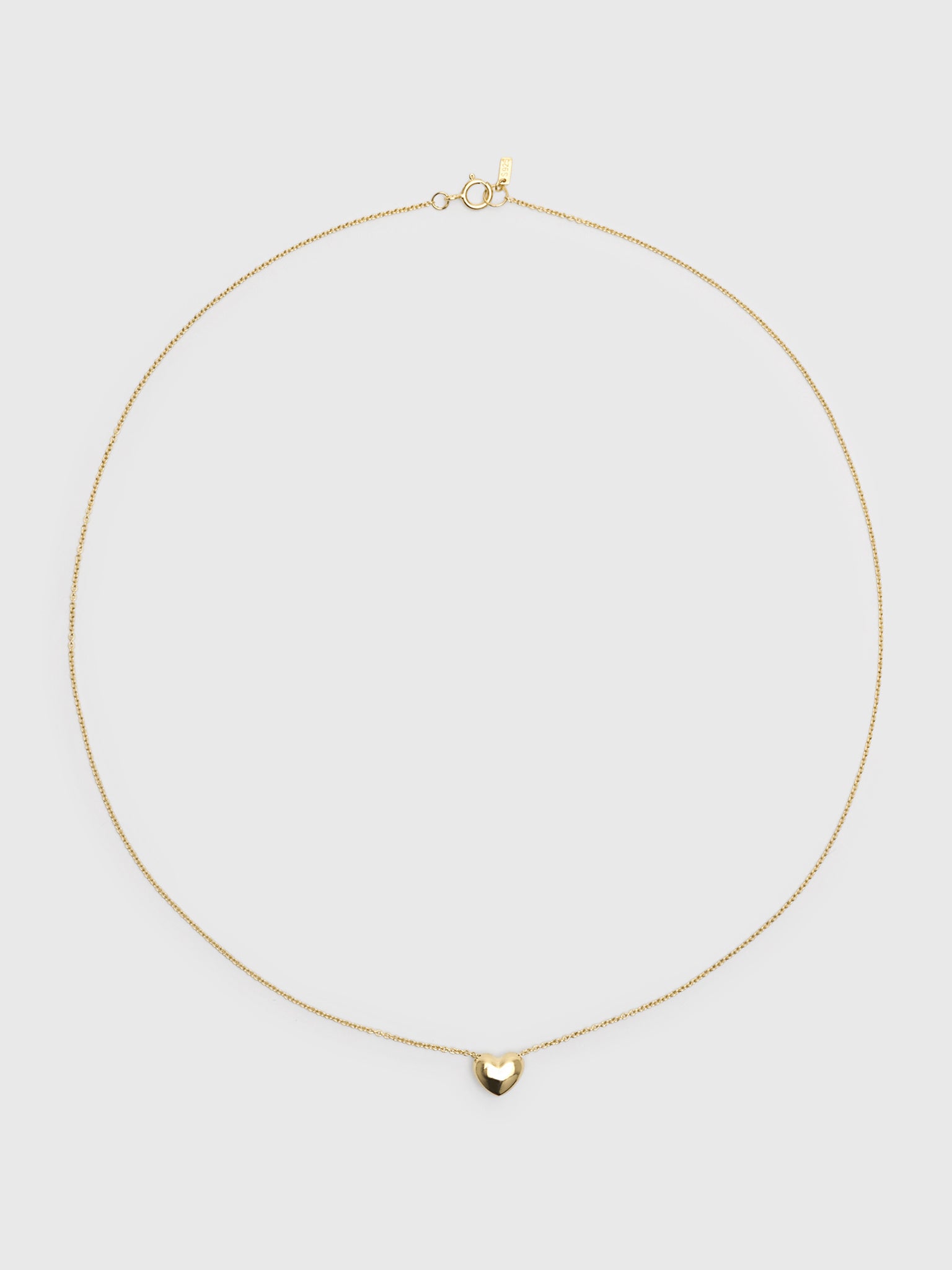 TAI Puffed Heart Necklace - Saint Bernard
