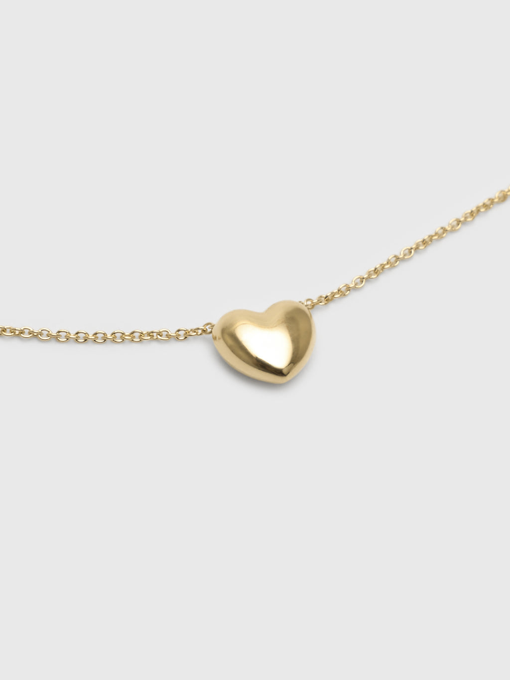 TAI Puffed Heart Necklace - Saint Bernard
