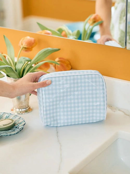 Weezie Small Patterned Toiletry Bag