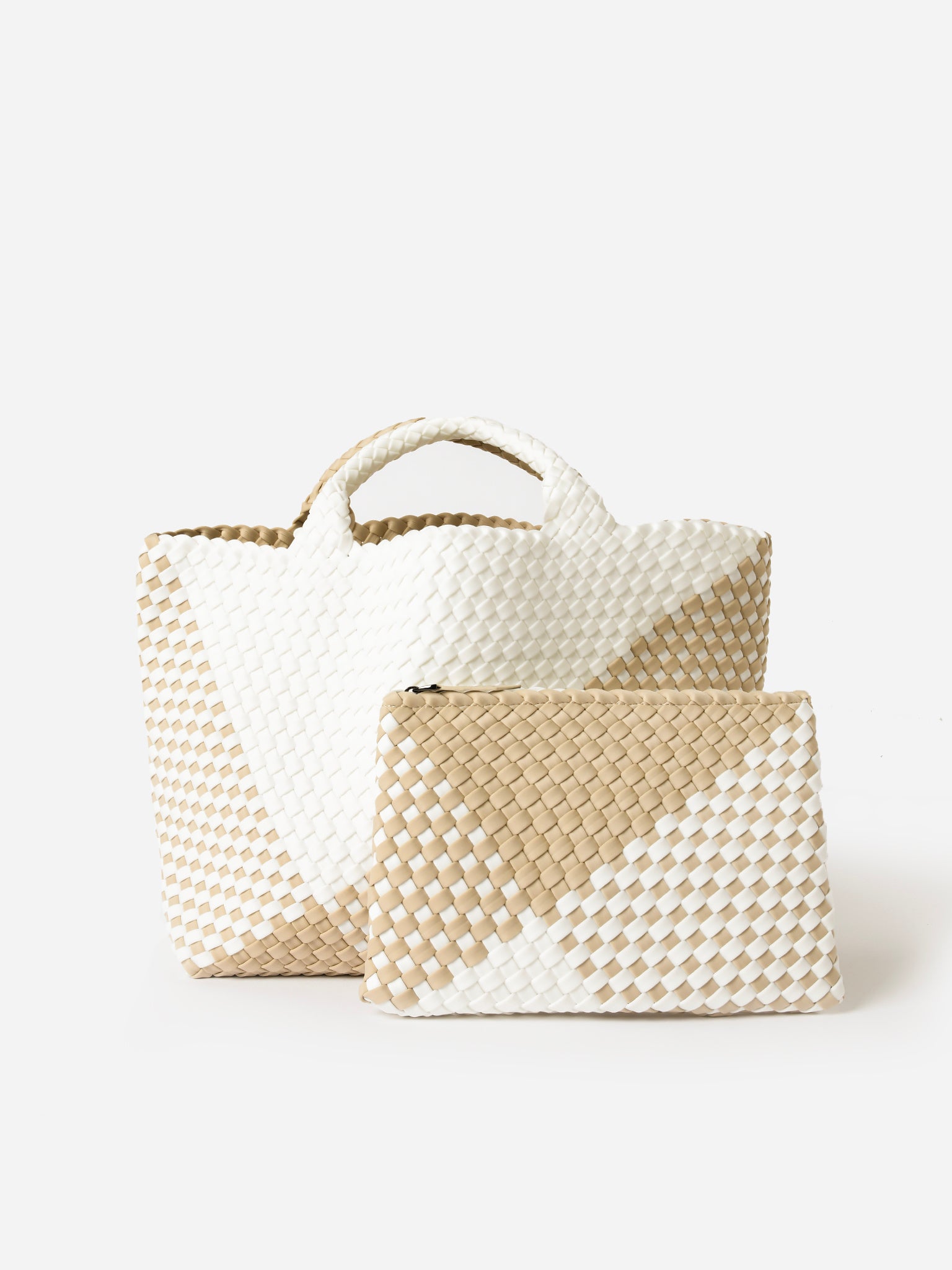 Naghedi St. Barths Medium Graphic Geo Tote - Saint Bernard