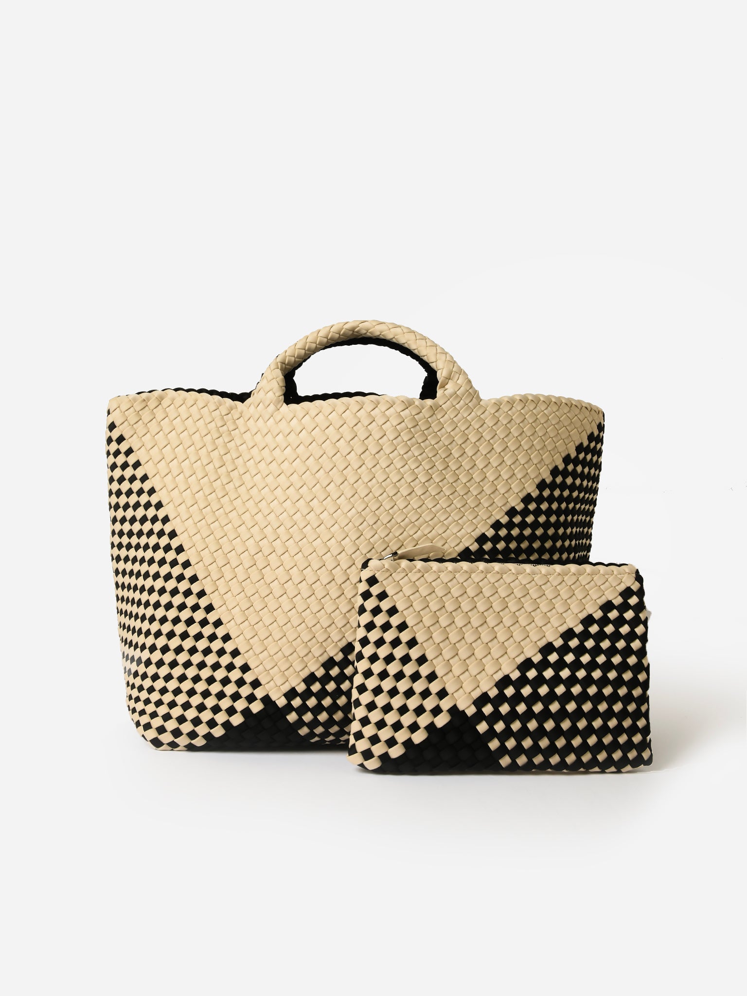 Naghedi St. Barths Large Graphic Geo Tote - Saint Bernard