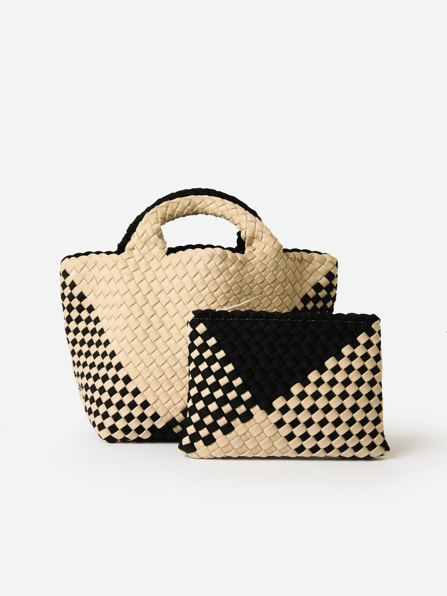 Naghedi St. Barths Mini Graphic Geo Tote - Saint Bernard