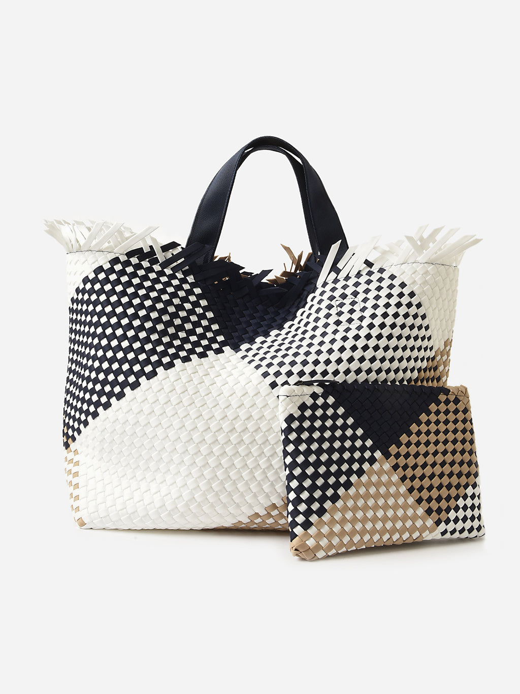 Naghedi Havana Large Graphic Geo Tote - Saint Bernard