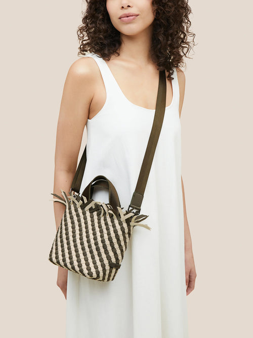 Naghedi Havana Petit Striped Tote