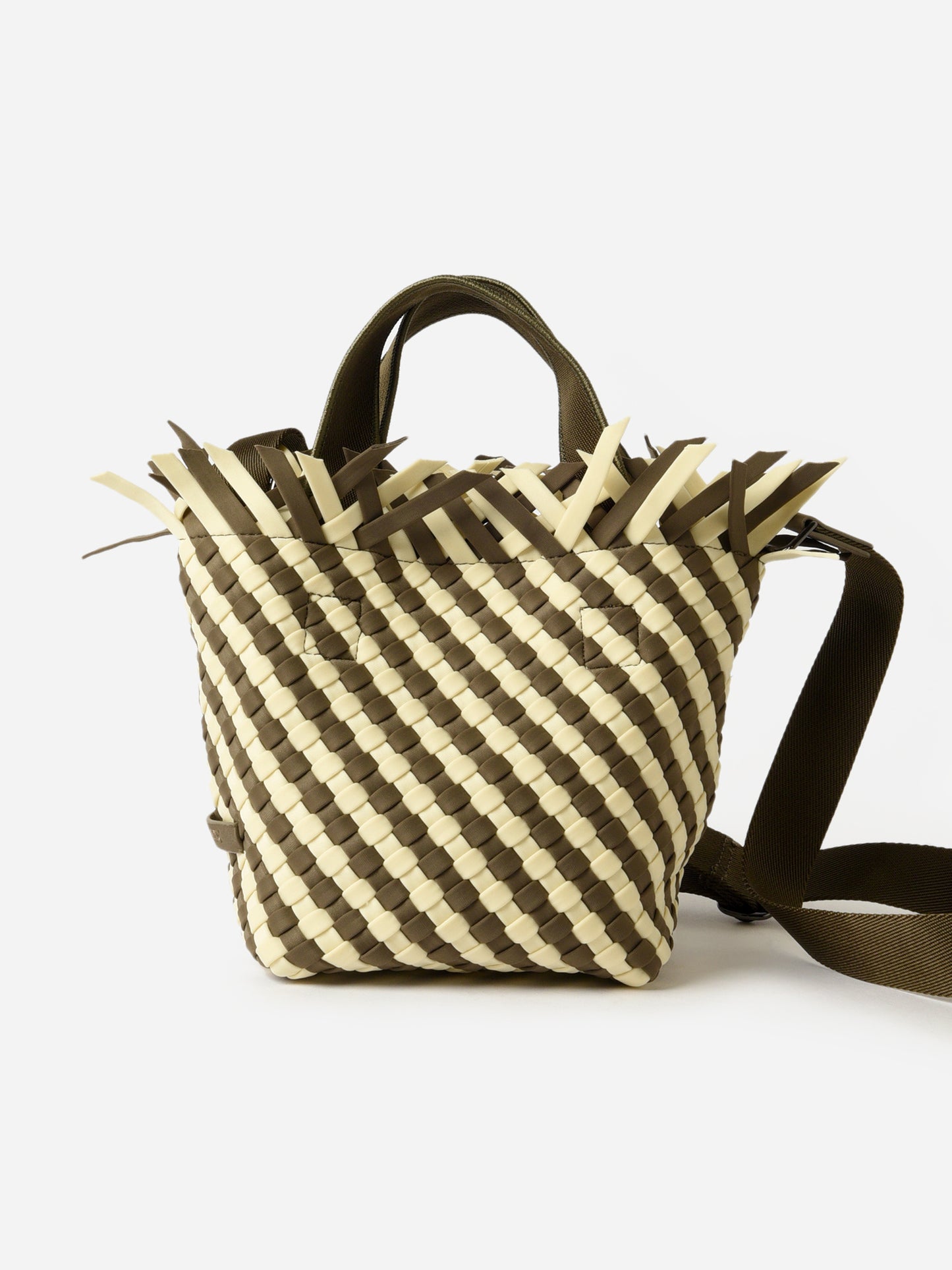 Naghedi Havana Petit Striped Tote - Saint Bernard