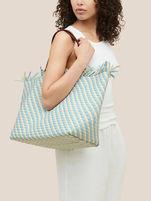 Naghedi Havana Large Striped Tote