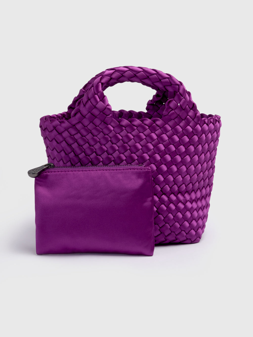 Naghedi St. Barths Petit Satin Tote - Saint Bernard