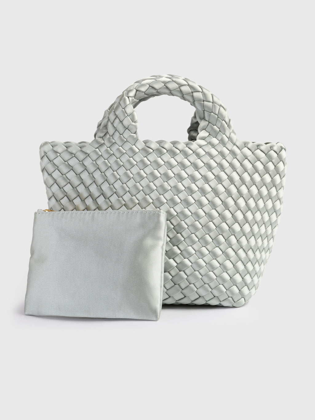 Naghedi St. Barths Petit Satin Tote - Saint Bernard