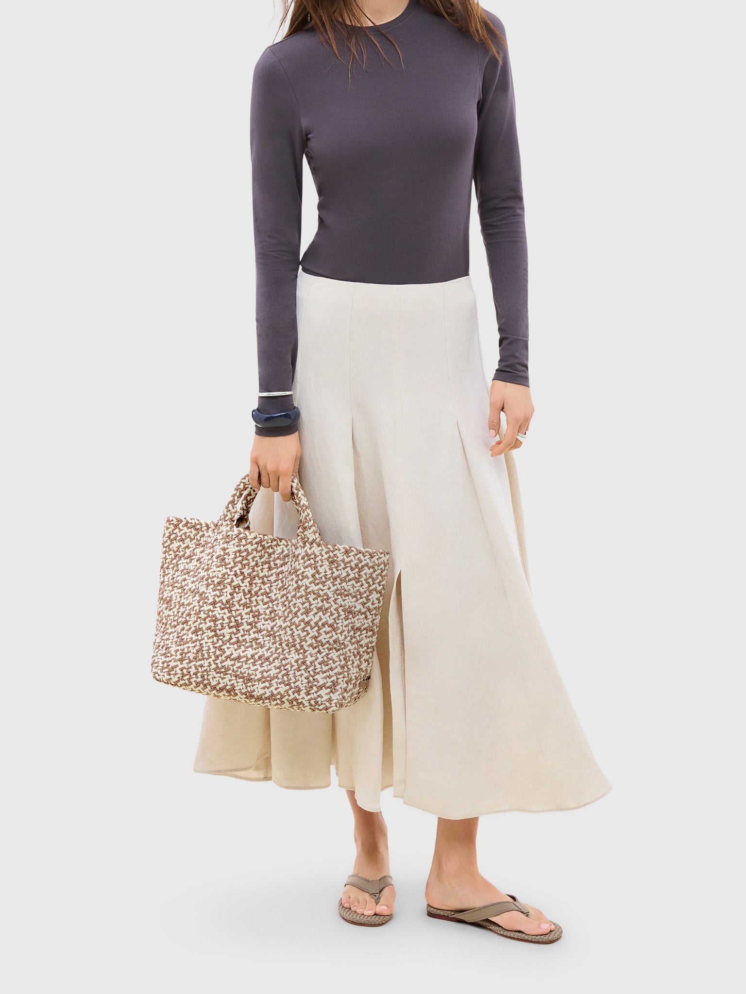 Naghedi St. Barths Medium Prism Tote - Saint Bernard