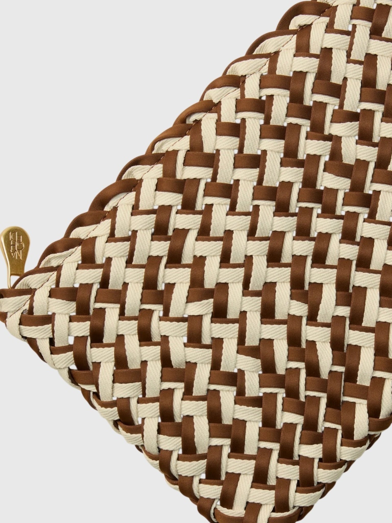 Naghedi St. Barths Medium Double Weave Tote - Saint Bernard
