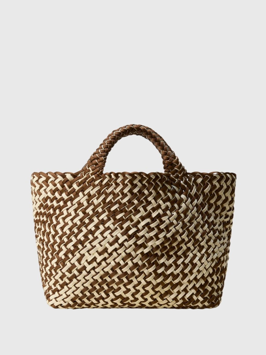 Naghedi St. Barths Medium Double Weave Tote - Saint Bernard