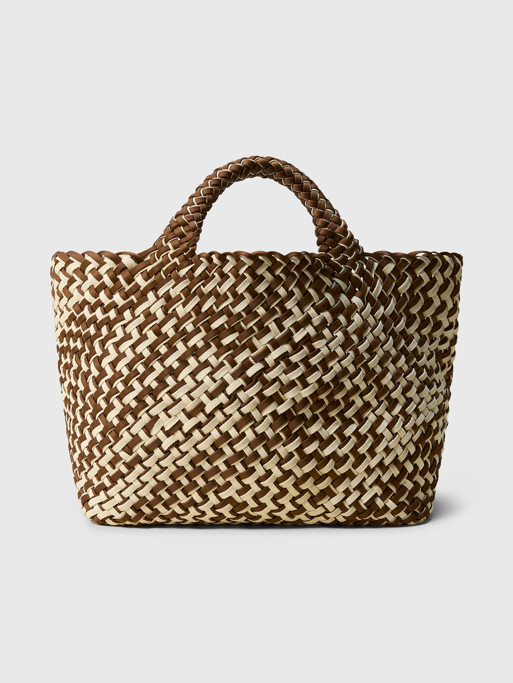 Naghedi St. Barths Medium Double Weave Tote - Saint Bernard