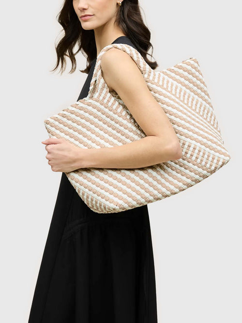 Naghedi St. Barths Large Graphic Stripe Tote