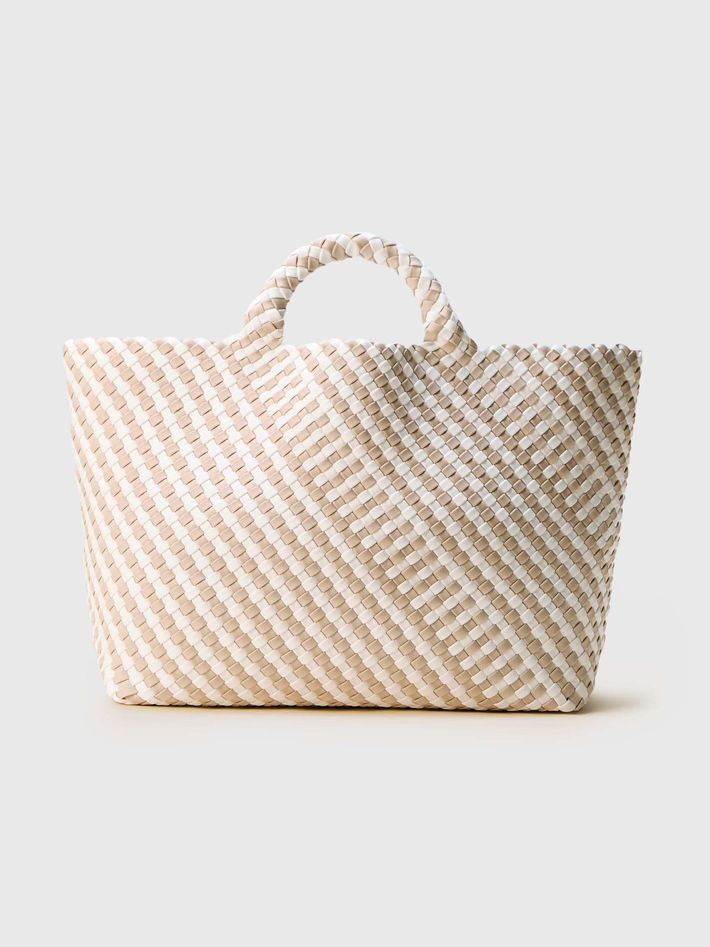 Naghedi St. Barths Large Graphic Stripe Tote - Saint Bernard