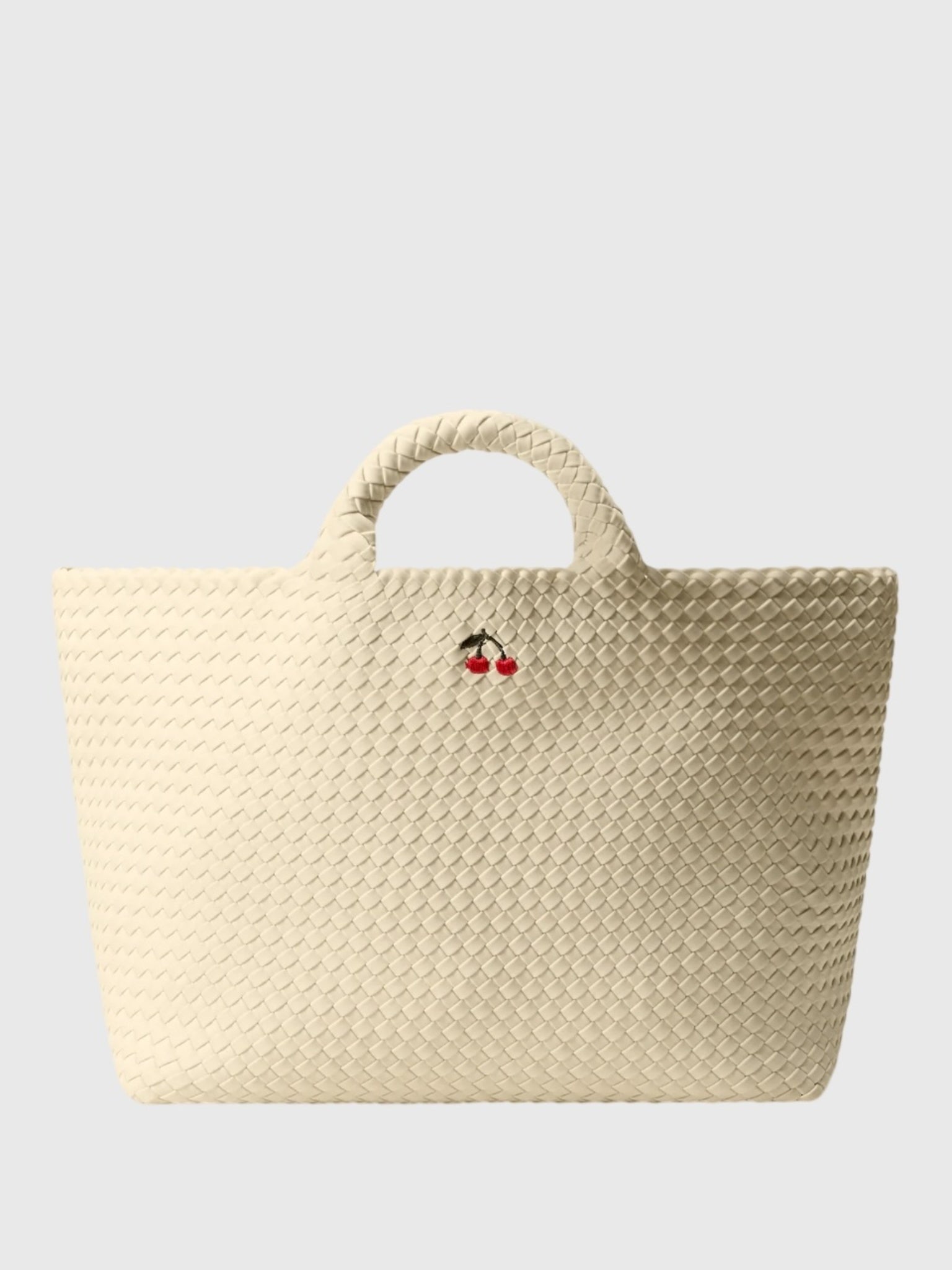 Naghedi St. Barths Large Cherry Tote - Saint Bernard