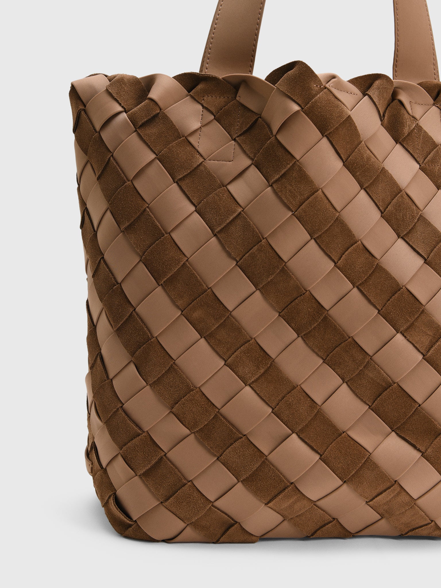 Naghedi Como Shopper Striped Tote - Saint Bernard