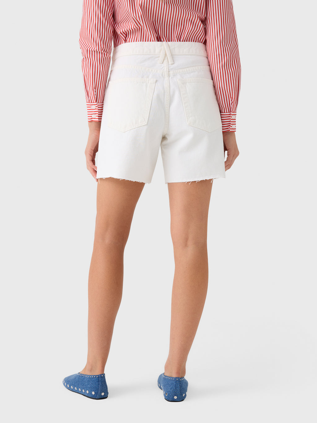SLVRLAKE Women's Sienna Cut Off Short - Saint Bernard
