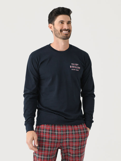Saint Bernard Men's Snow Club Long Sleeve Tee