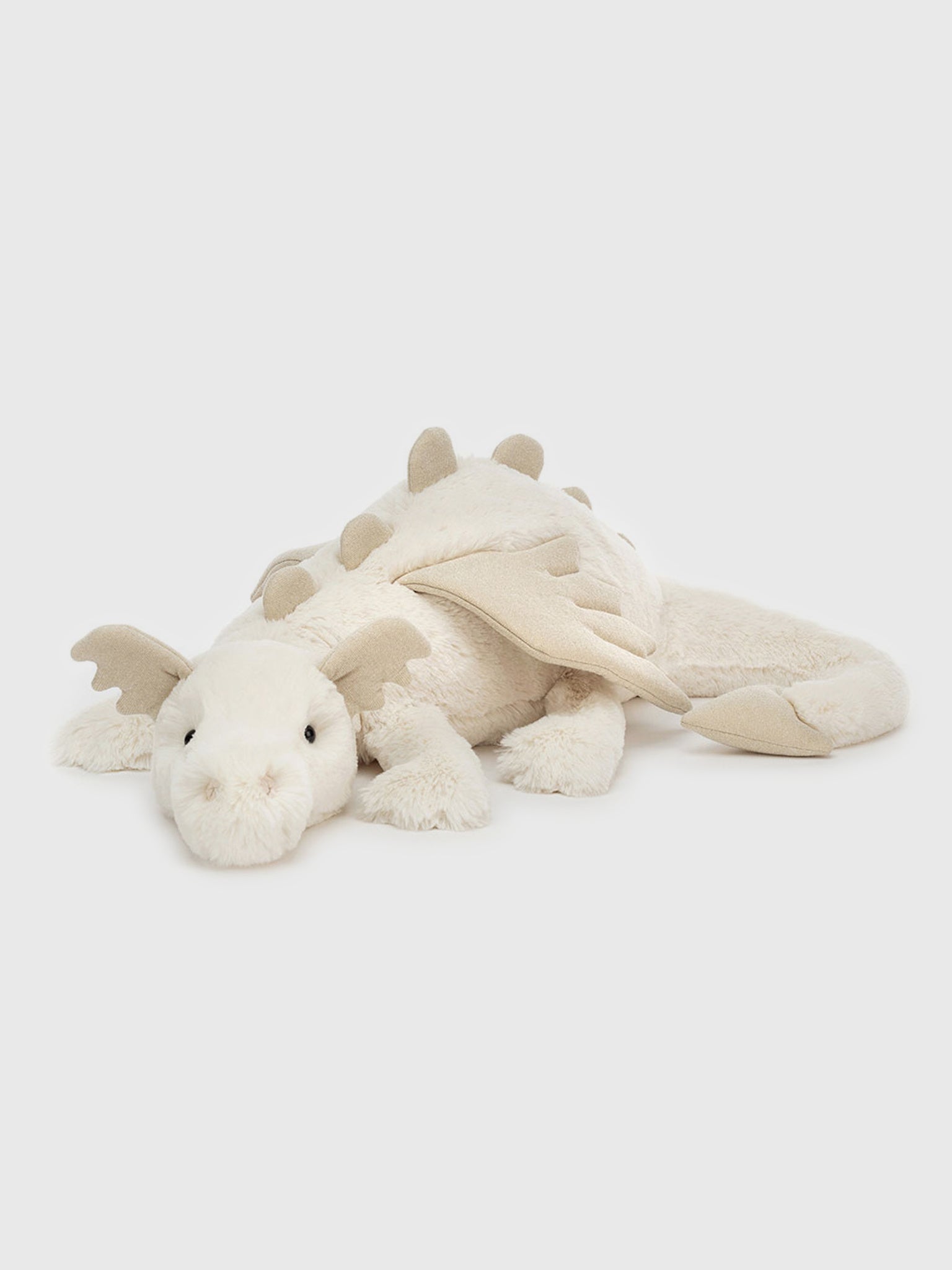Jellycat Huge Snow Dragon Plush - Saint Bernard
