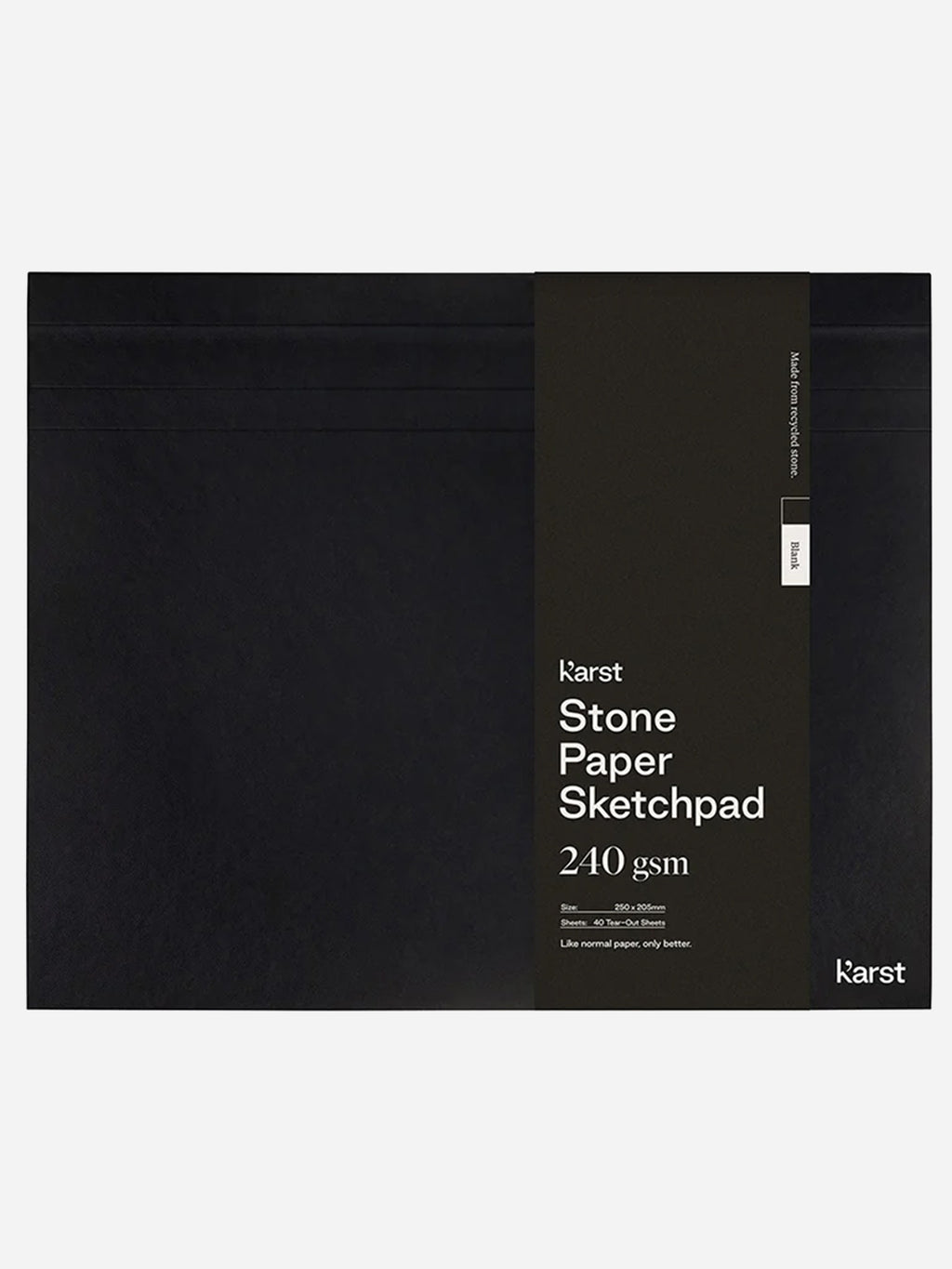 Karst Stone Cover Softcover Sketchpad - Saint Bernard
