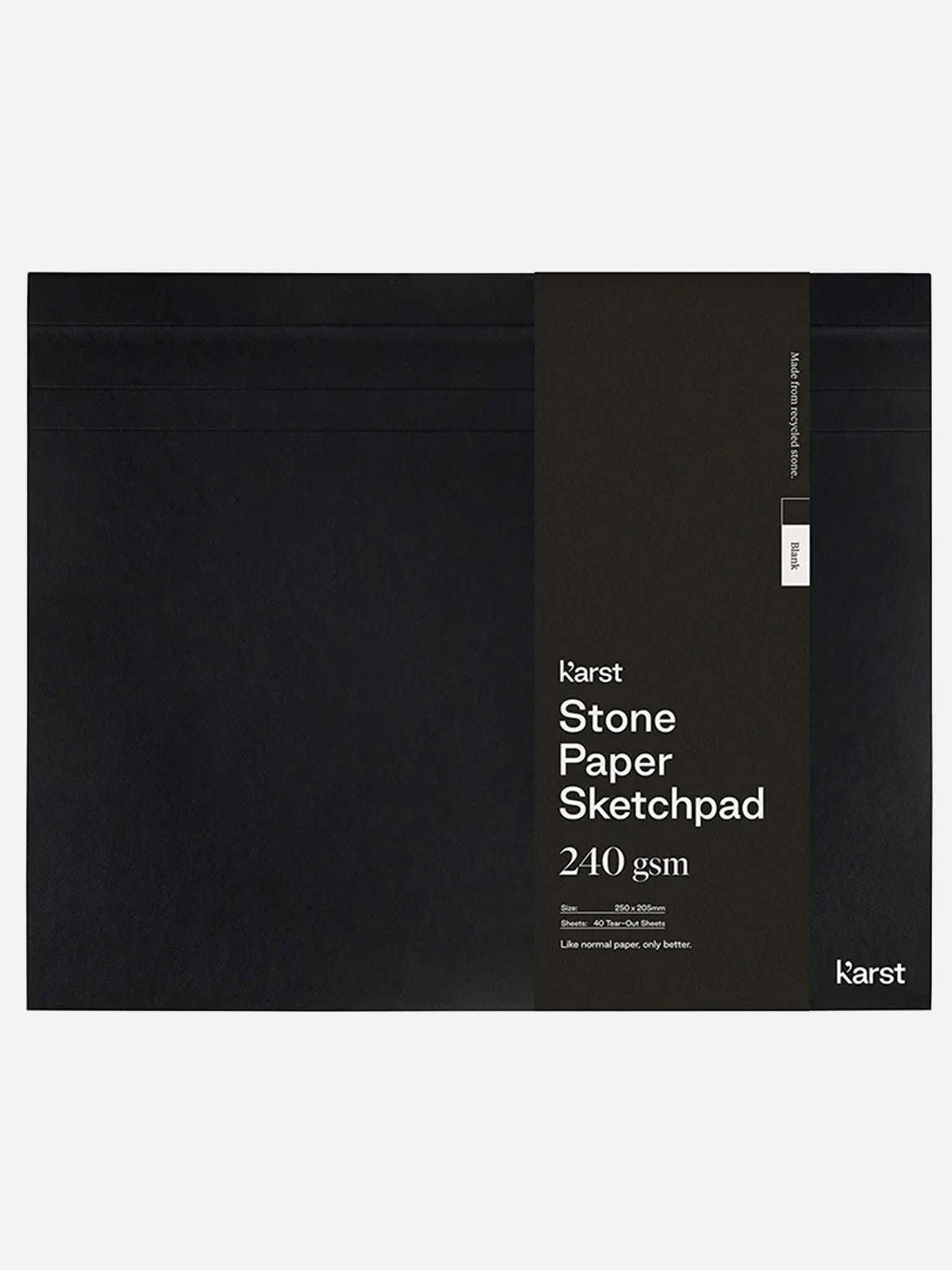Karst Stone Cover Softcover Sketchpad - Saint Bernard