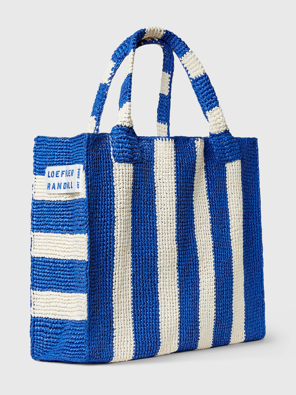 Loeffler Randall Sol Crochet Beach Tote - Saint Bernard