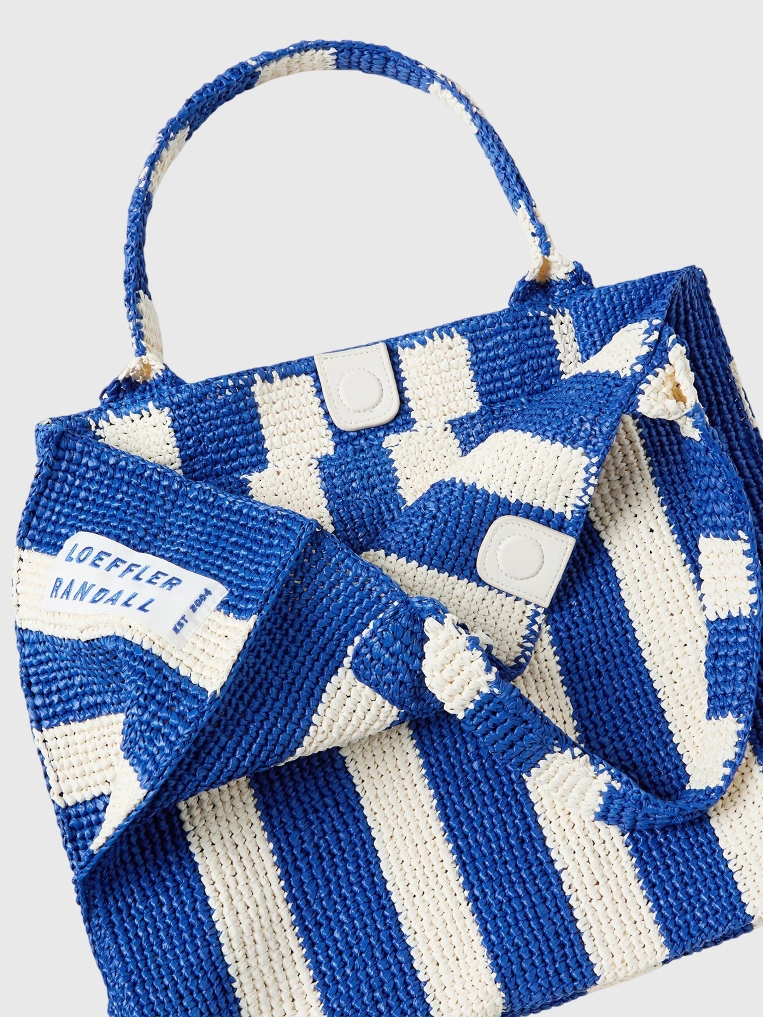 Loeffler Randall Sol Crochet Beach Tote - Saint Bernard
