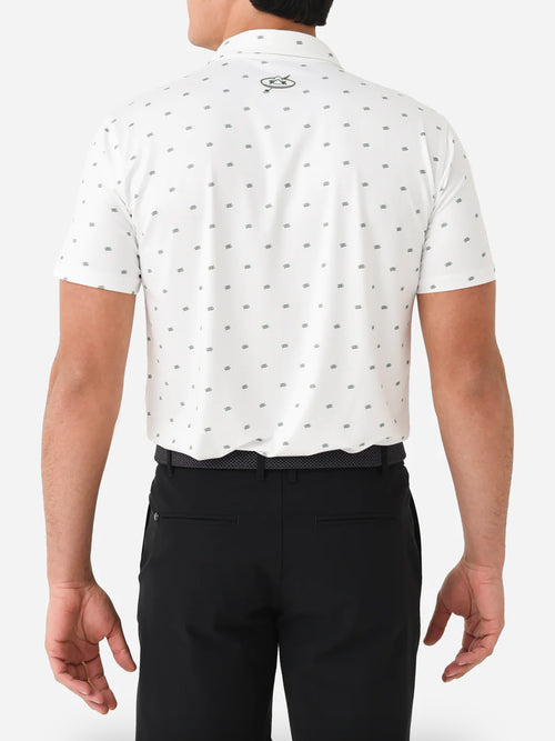 Super Mex Men's Sombrero Print Polo