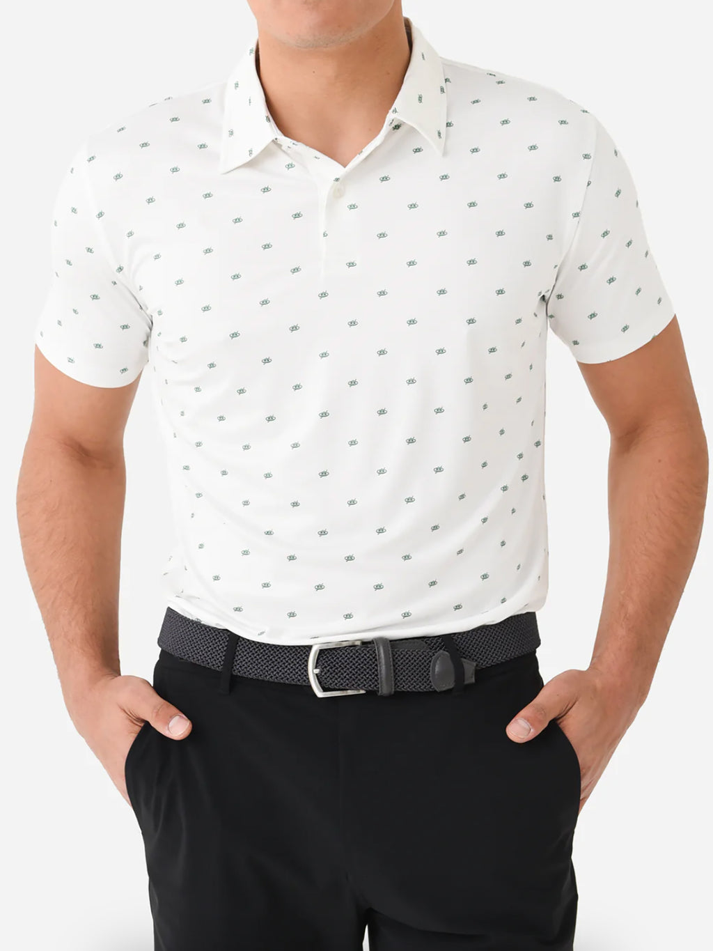 Super Mex Men's Sombrero Print Polo - Saint Bernard