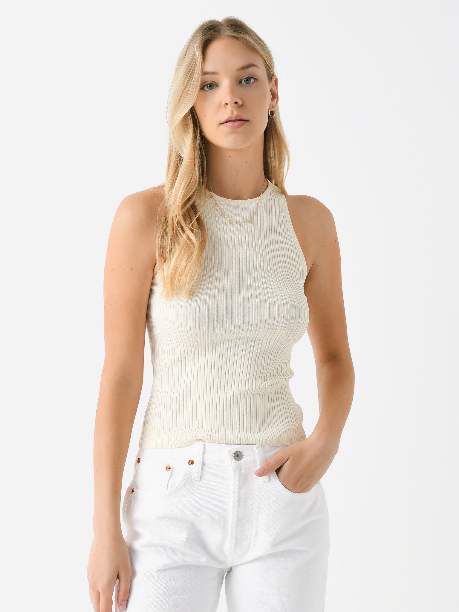 Solid + Striped X Sofia Richie Grainge Women's The Varena Tank - Saint Bernard