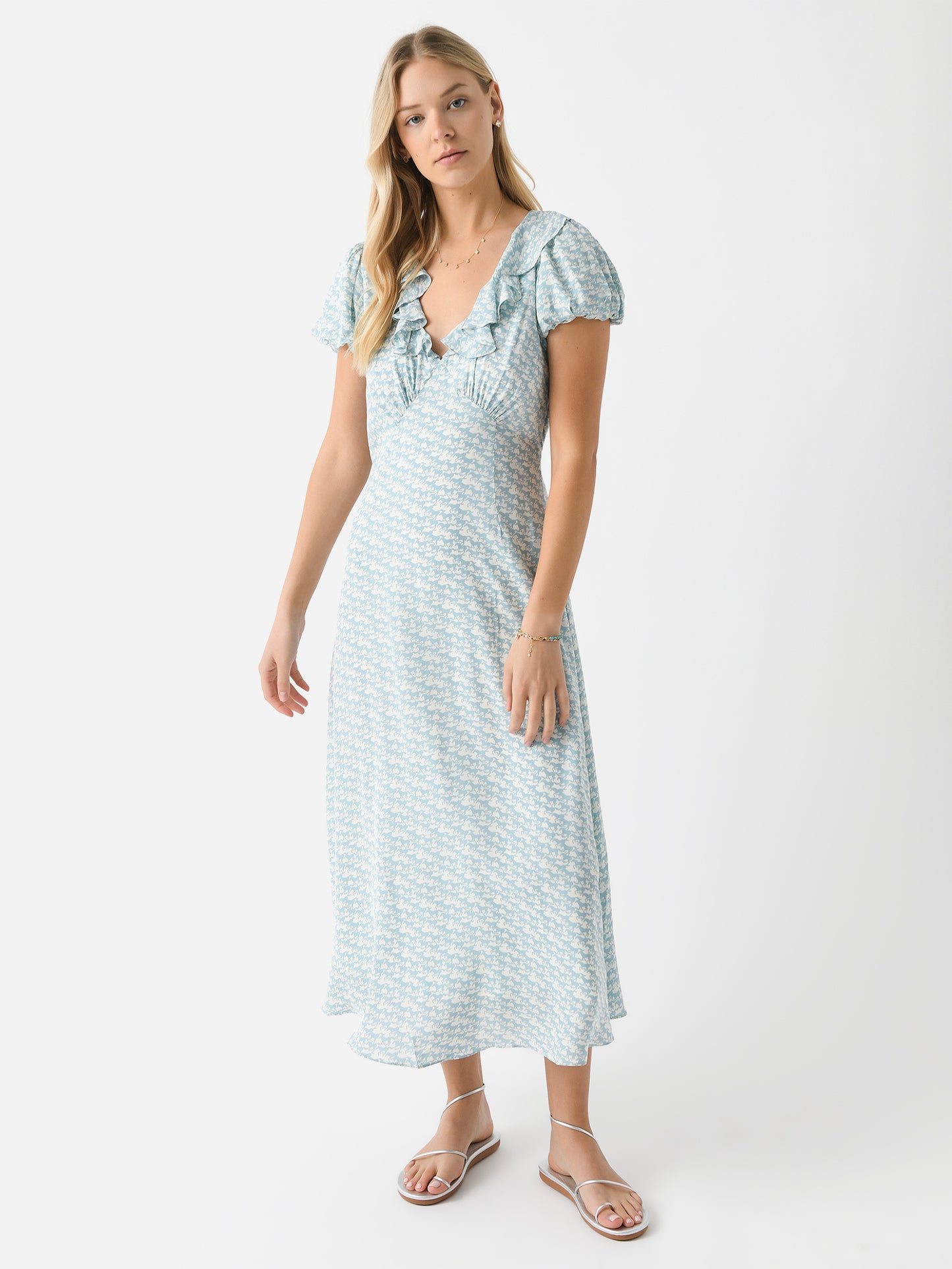 Solid + Striped X Sofia Richie Grainge Women's The Calais Dress - Saint Bernard