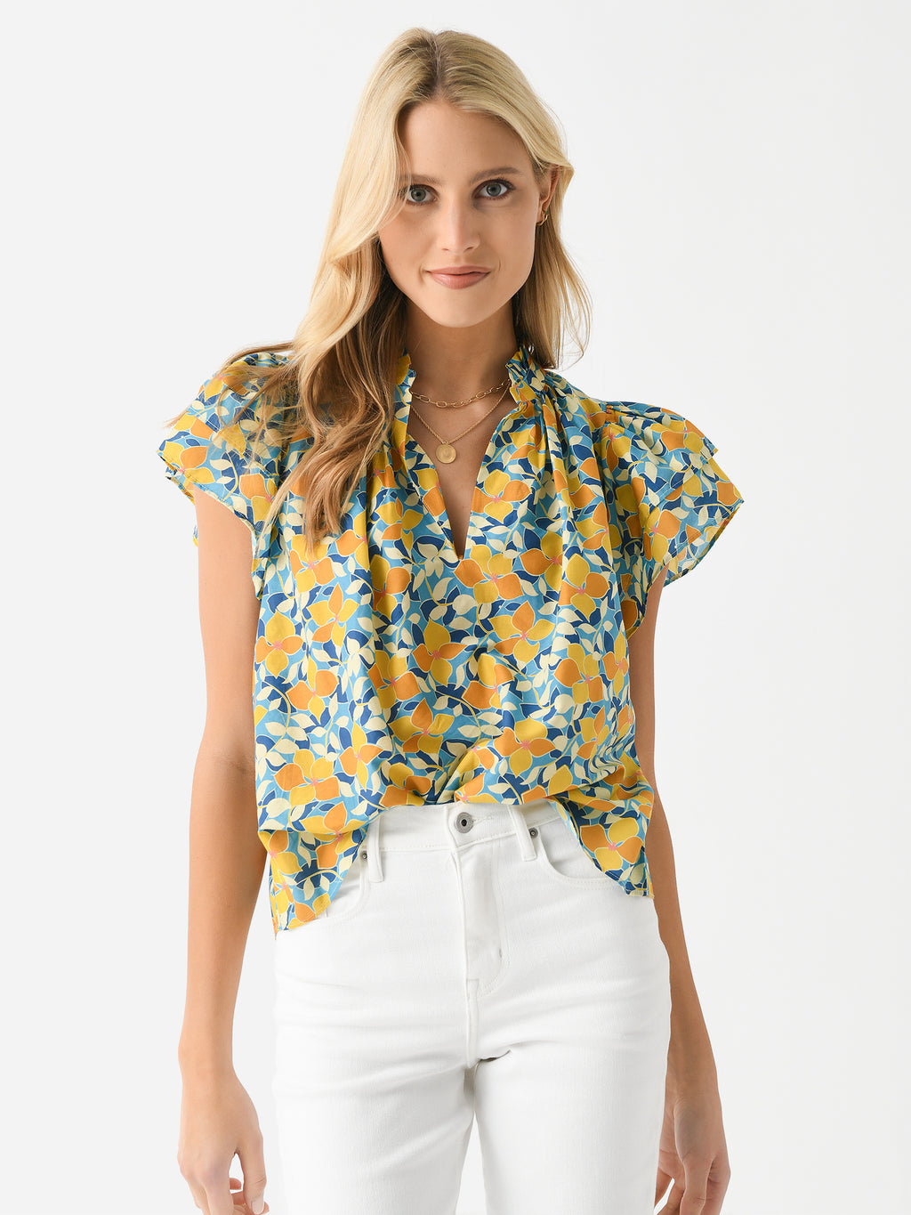 Trovata Women's Clover Blouse - Saint Bernard