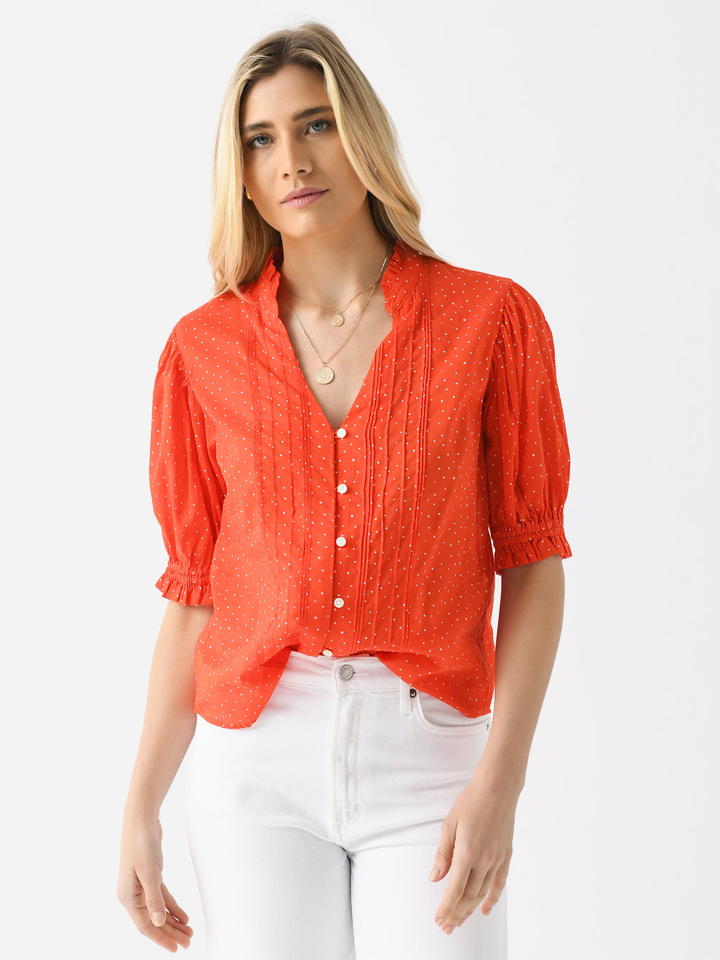 Trovata Women's Eliza Blouse - Saint Bernard