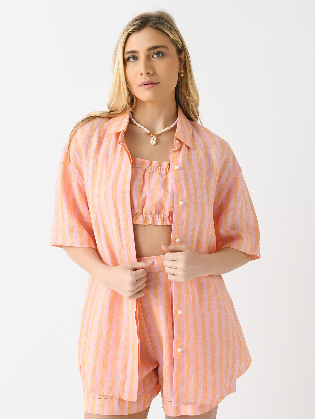 Trovata Women's Sienna Shirt - Saint Bernard