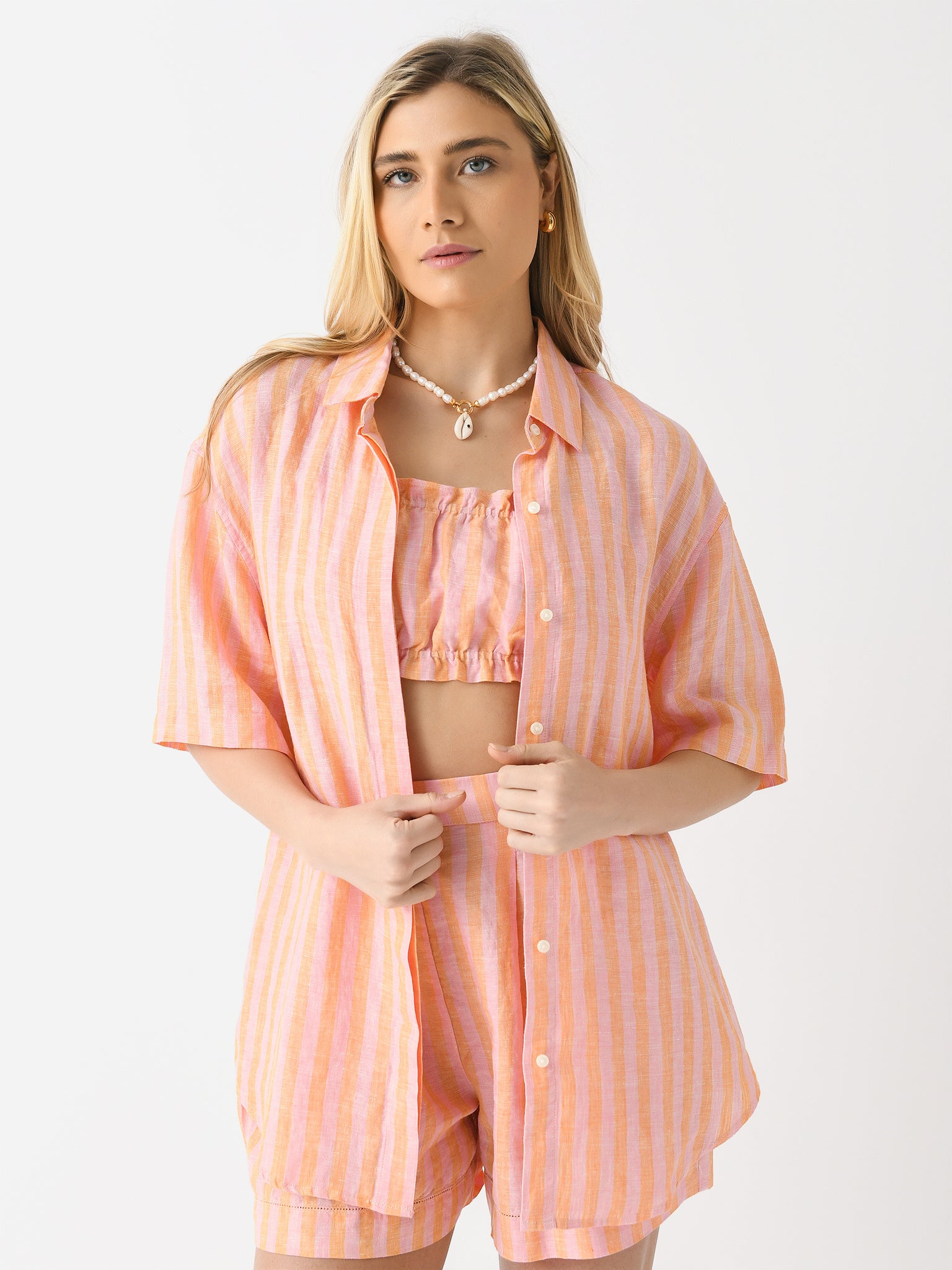 Trovata Women's Sienna Shirt - Saint Bernard