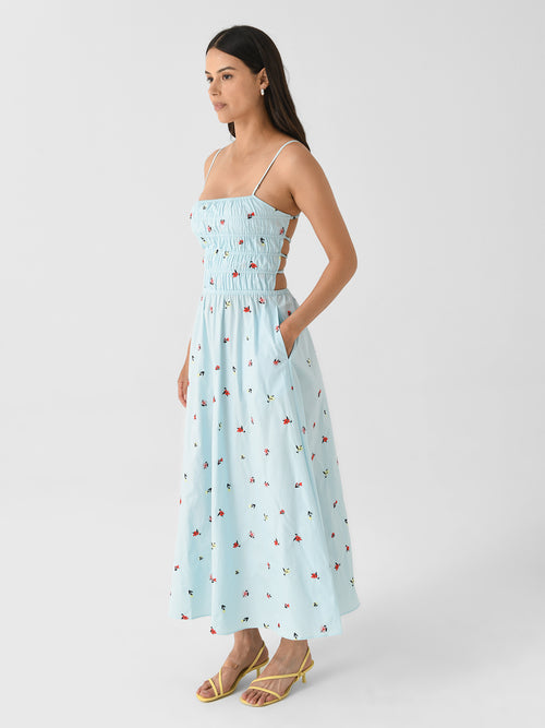 Solid + Striped Women's Delta Embroidered Dress