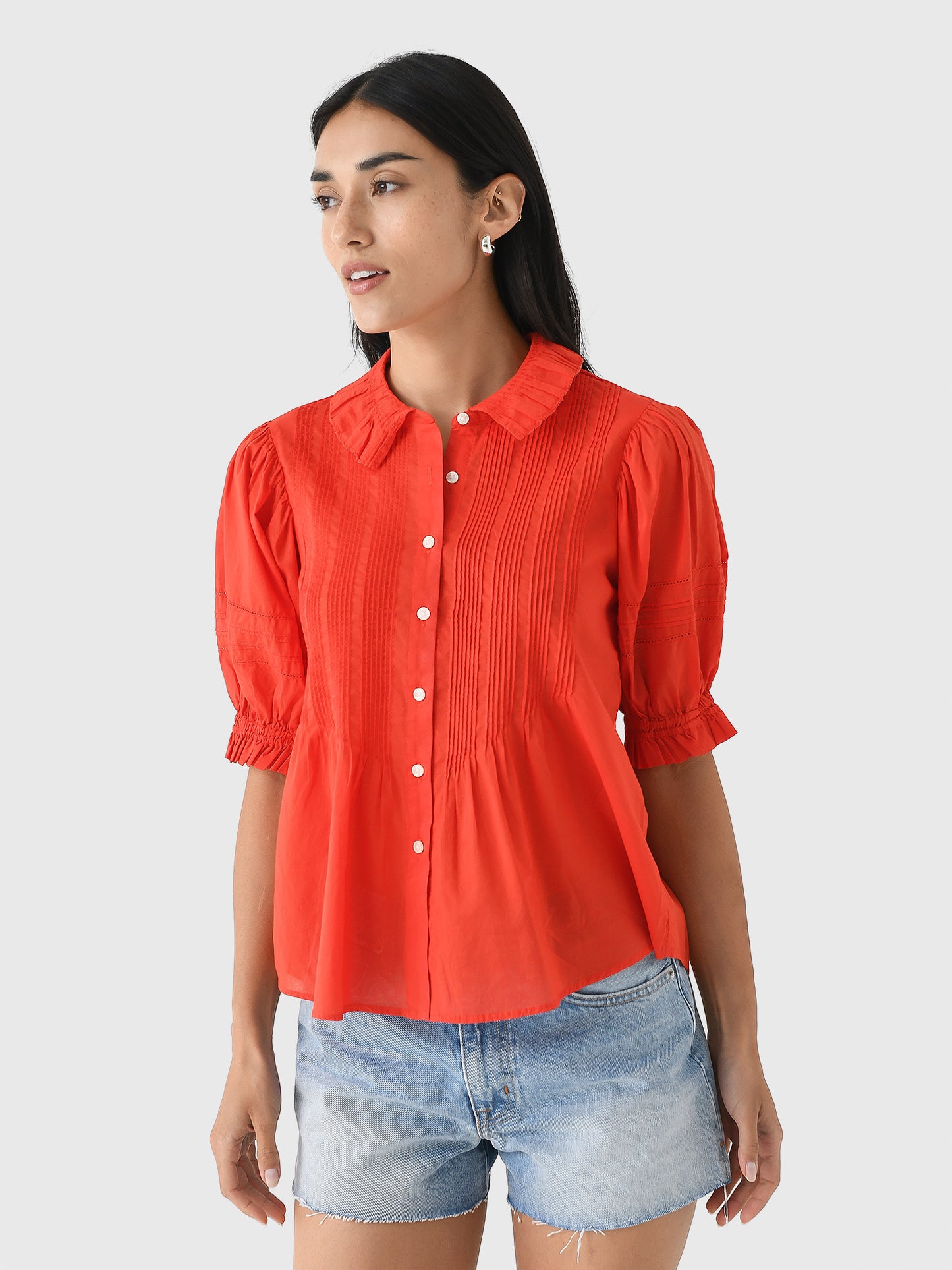 Trovata Women's Jess Blouse - Saint Bernard