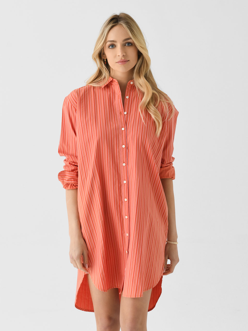 Trovata Women's Callie Shirtdress - Saint Bernard