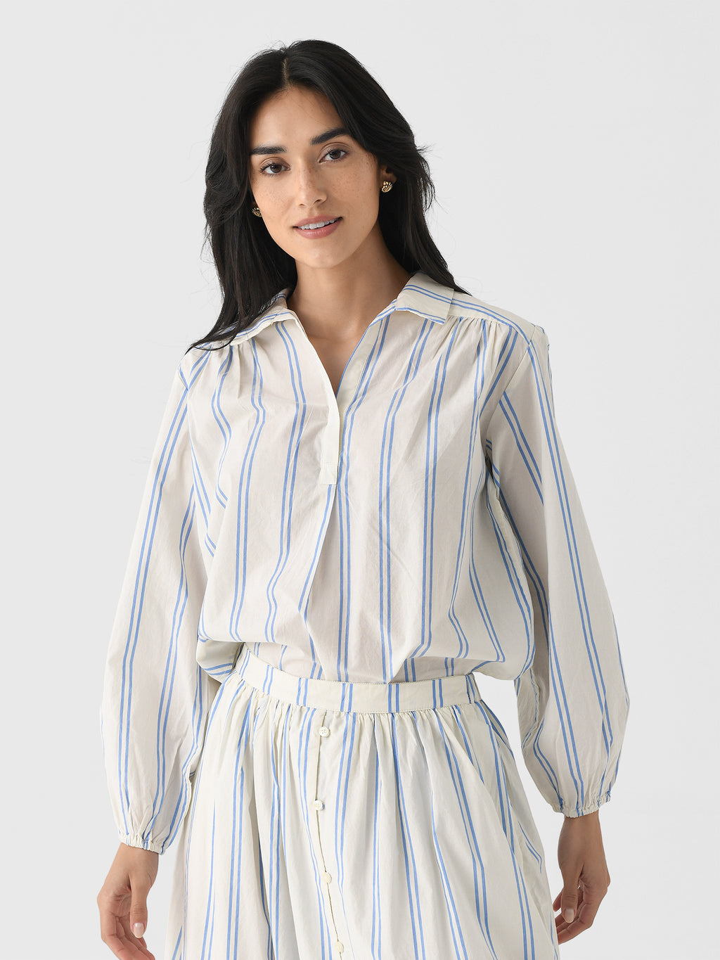 Trovata Women's Marisol Blouse - Saint Bernard