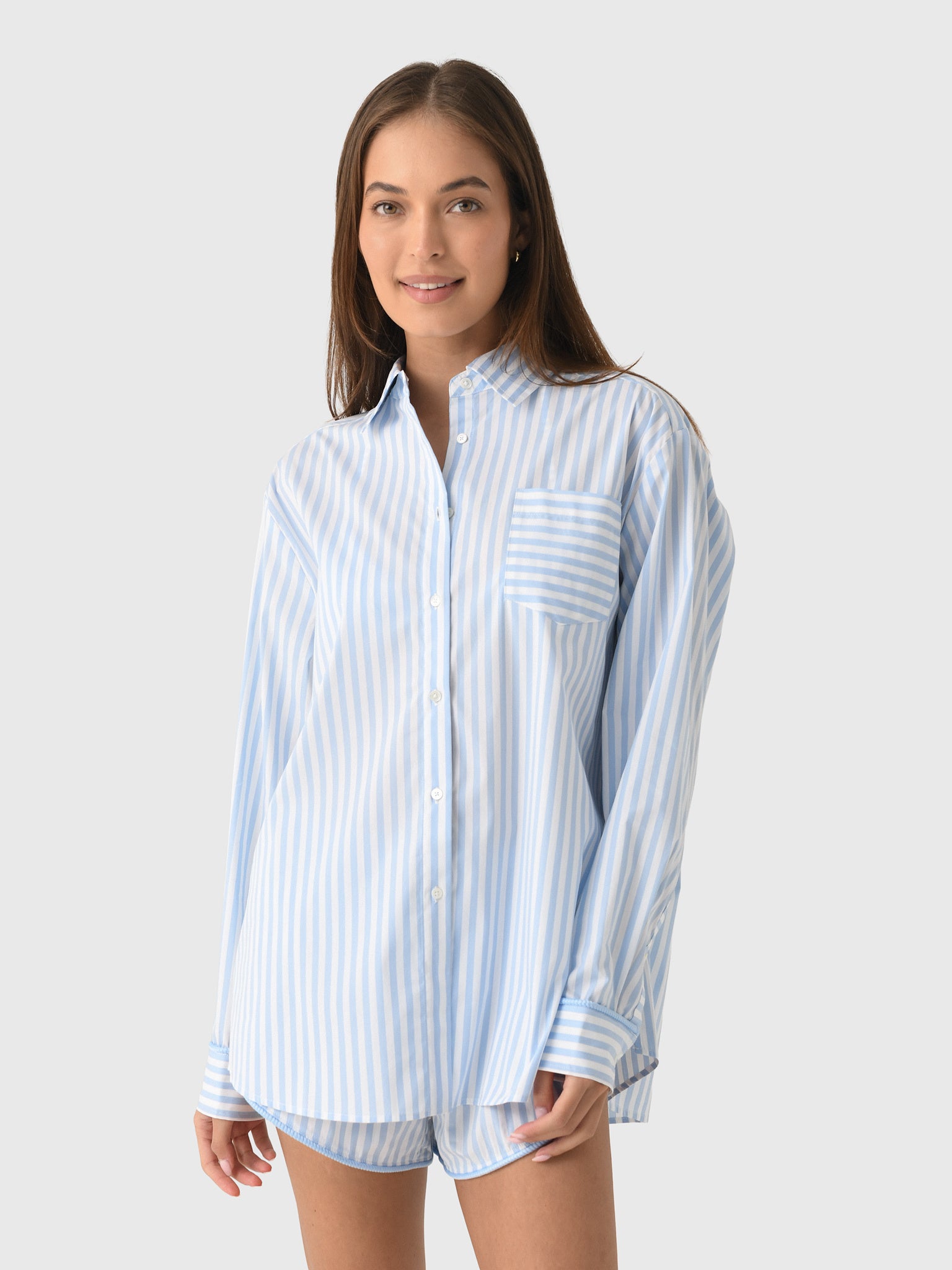 Solid & Striped Women's Avril Button-Down Shirt - Saint Bernard
