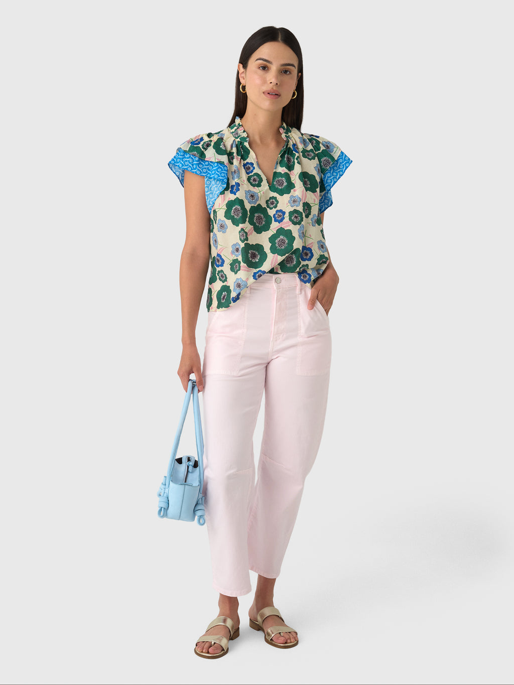 Trovata Women's Clover Blouse - Saint Bernard