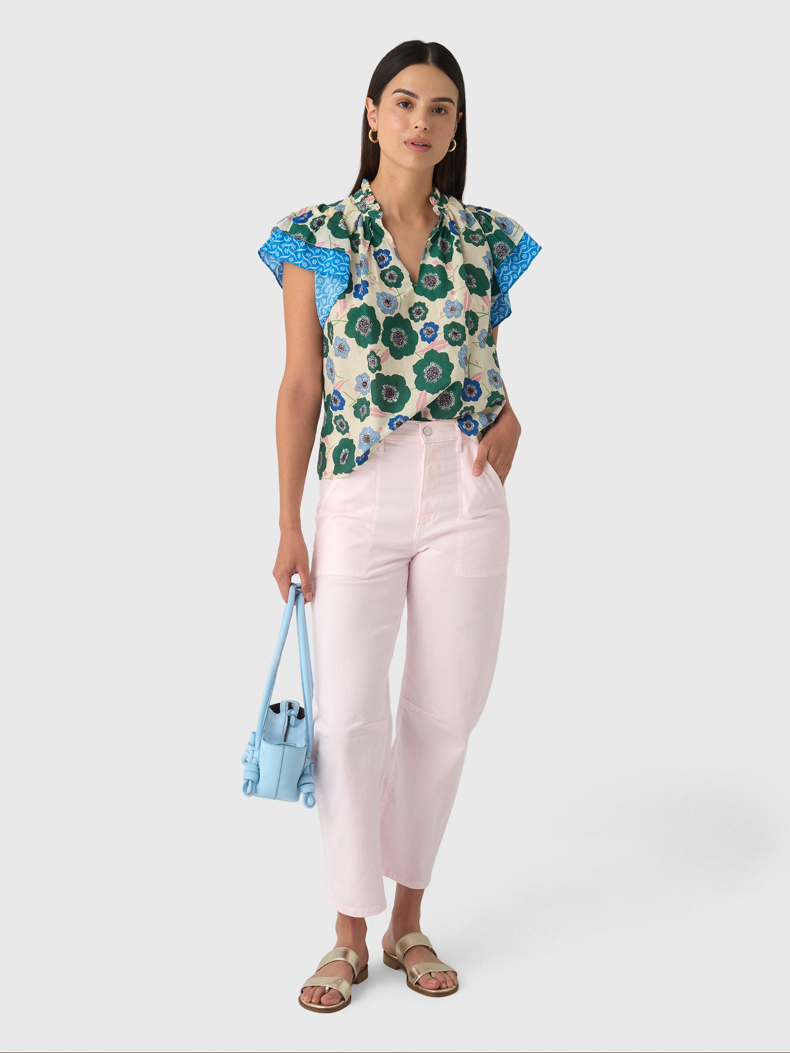 Trovata Women's Clover Blouse - Saint Bernard